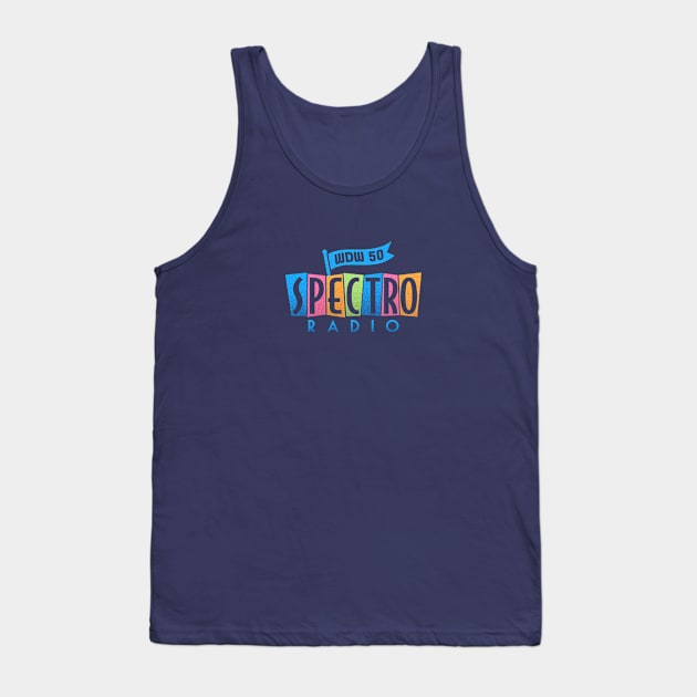 Spectro WDW50 Tee (dark letters) Tank Top by SpectroRadio